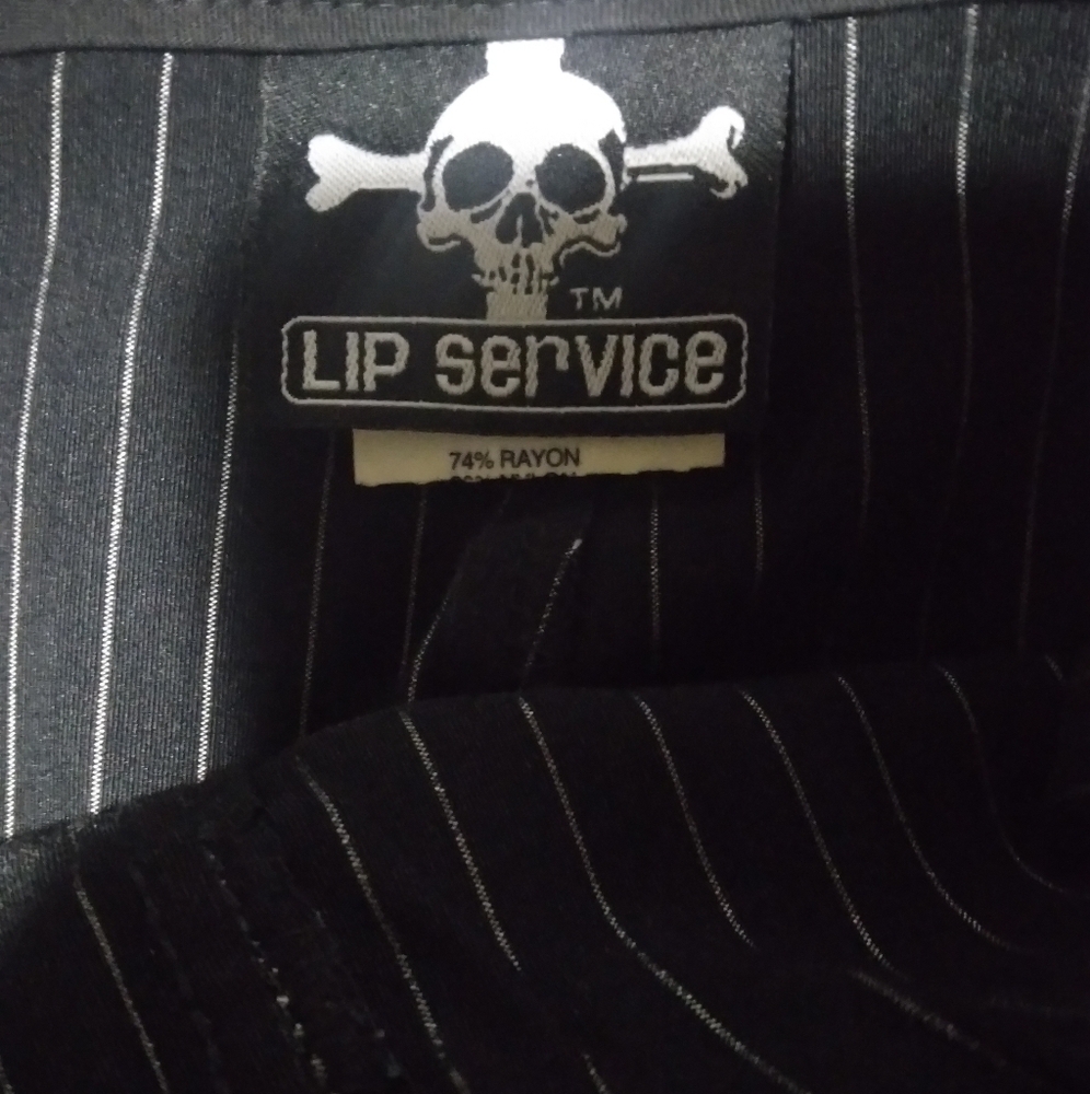 Lip Service Gangster Prankster Midi Skirt - Picture 3 of 4